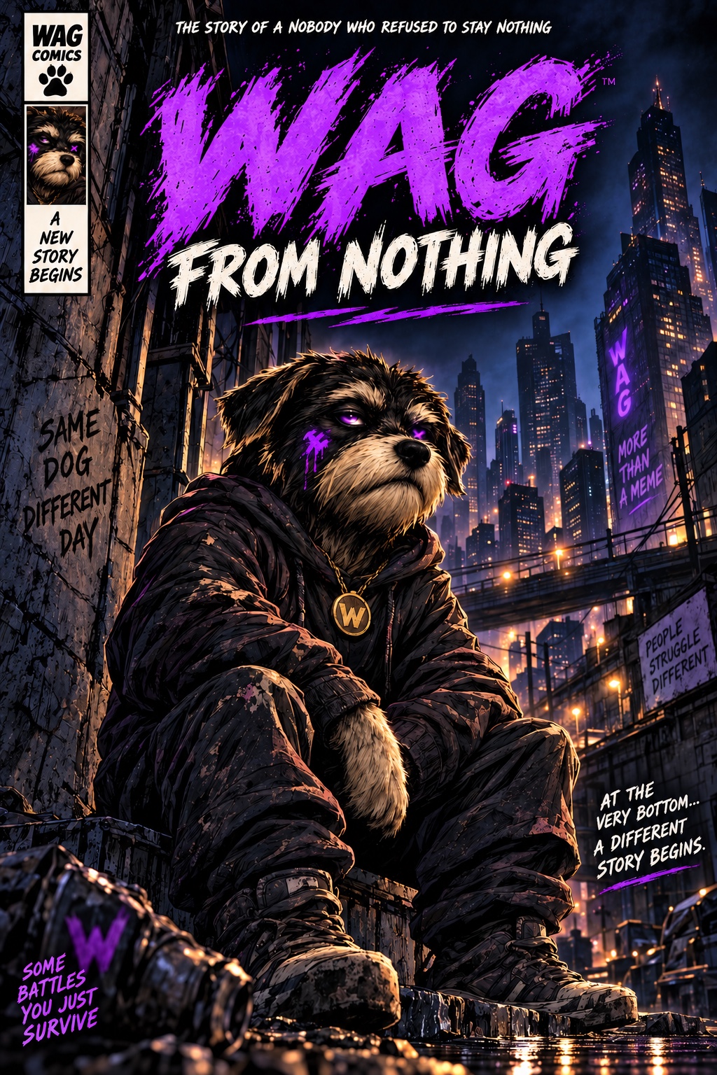 WAG — FROM NOTHING front cover